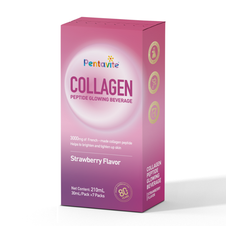 Pentavite Collagen Peptide Glowing Beverage