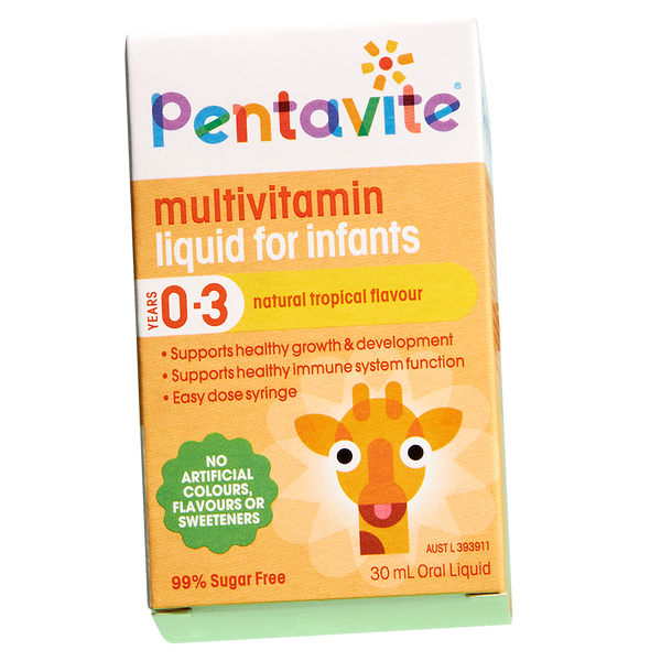 Multivitamin liquid for infants