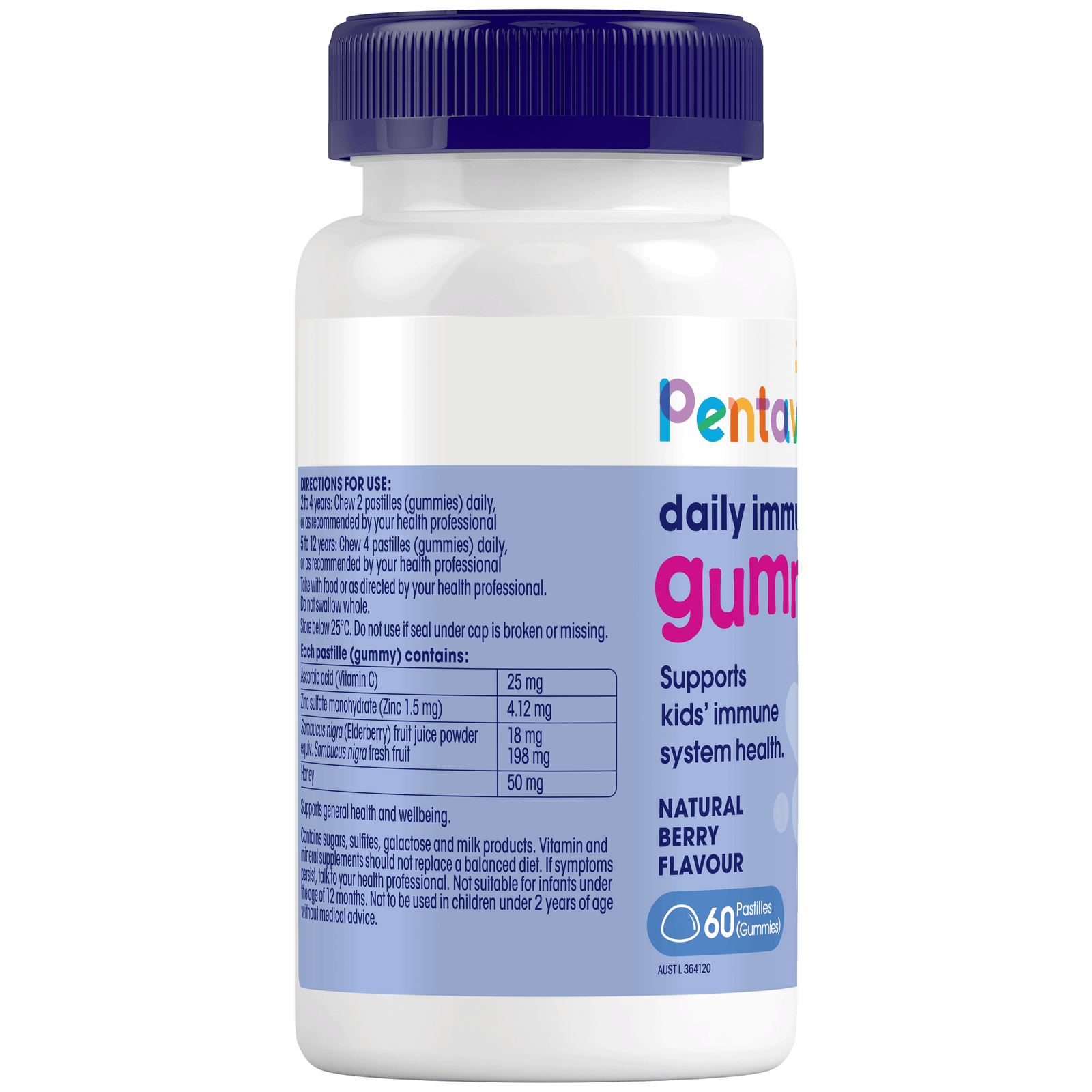 Daily immune support gummies