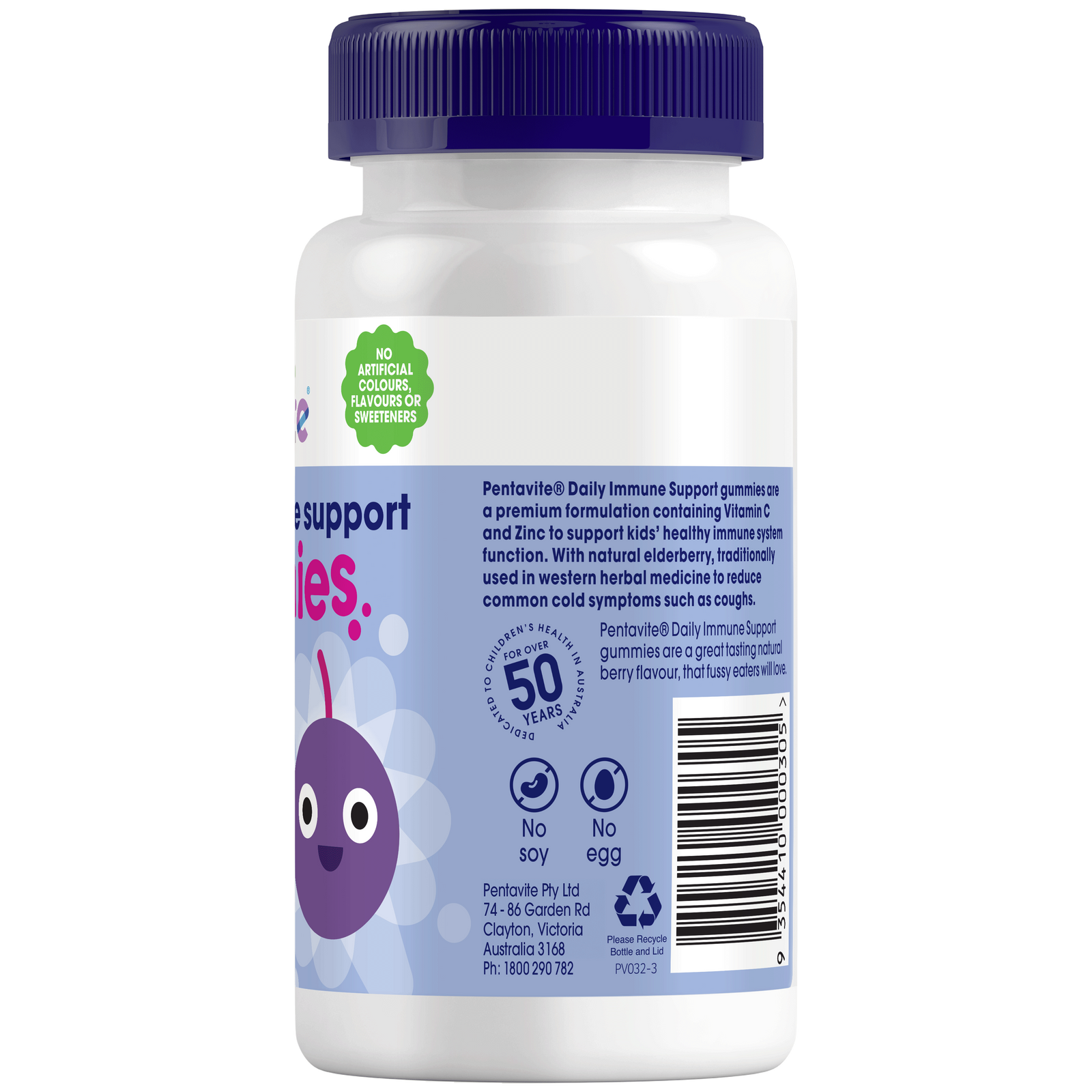 Daily immune support gummies