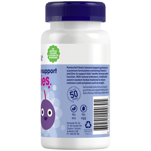 Daily immune support gummies