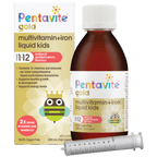 Gold multivitamin + iron liquid kids