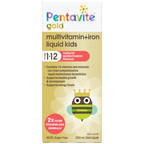 Gold multivitamin + iron liquid kids
