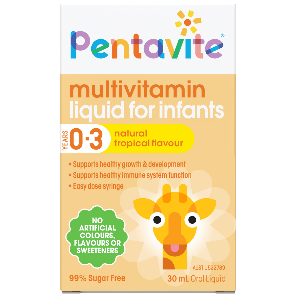 Multivitamin liquid for infants