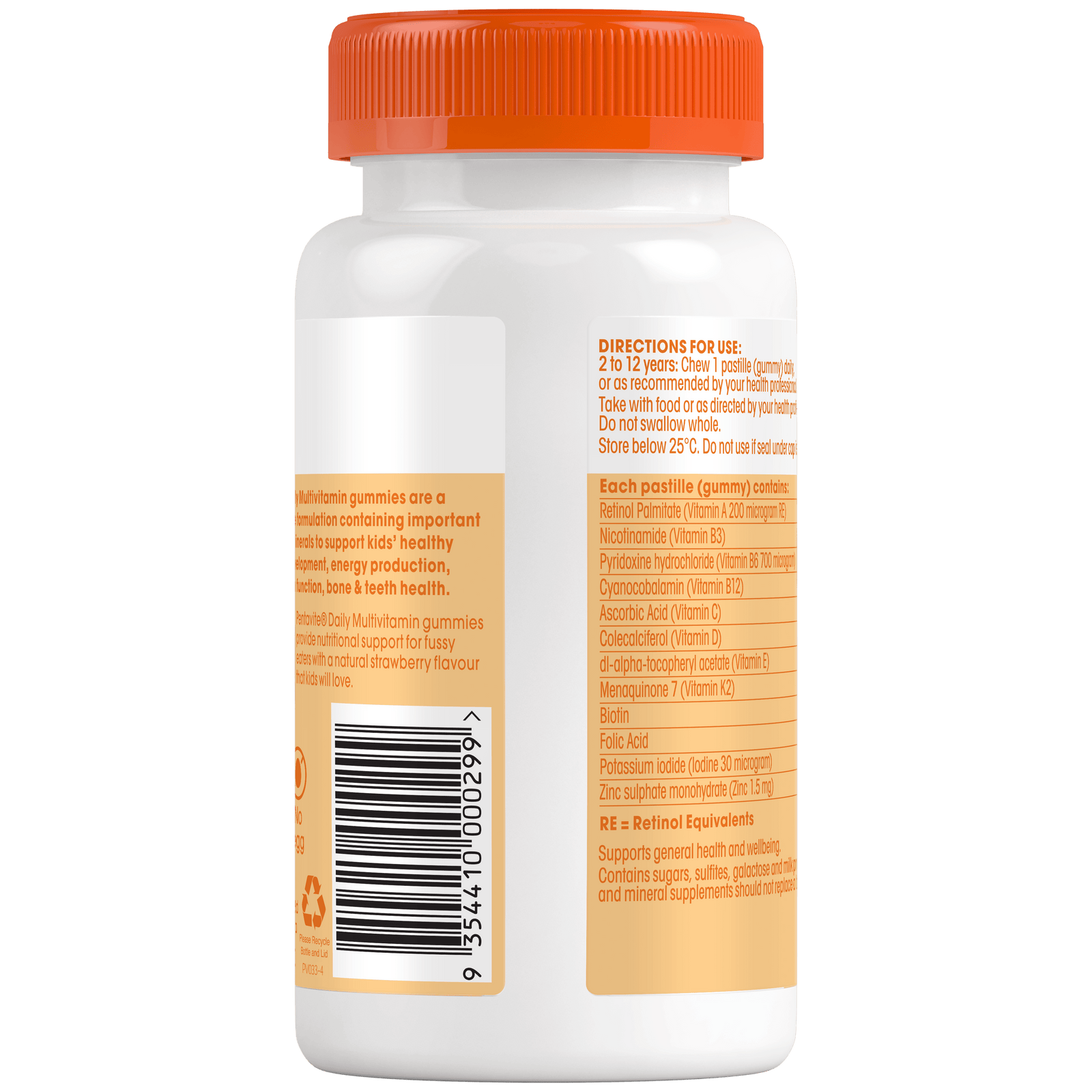 Daily multivitamin gummies