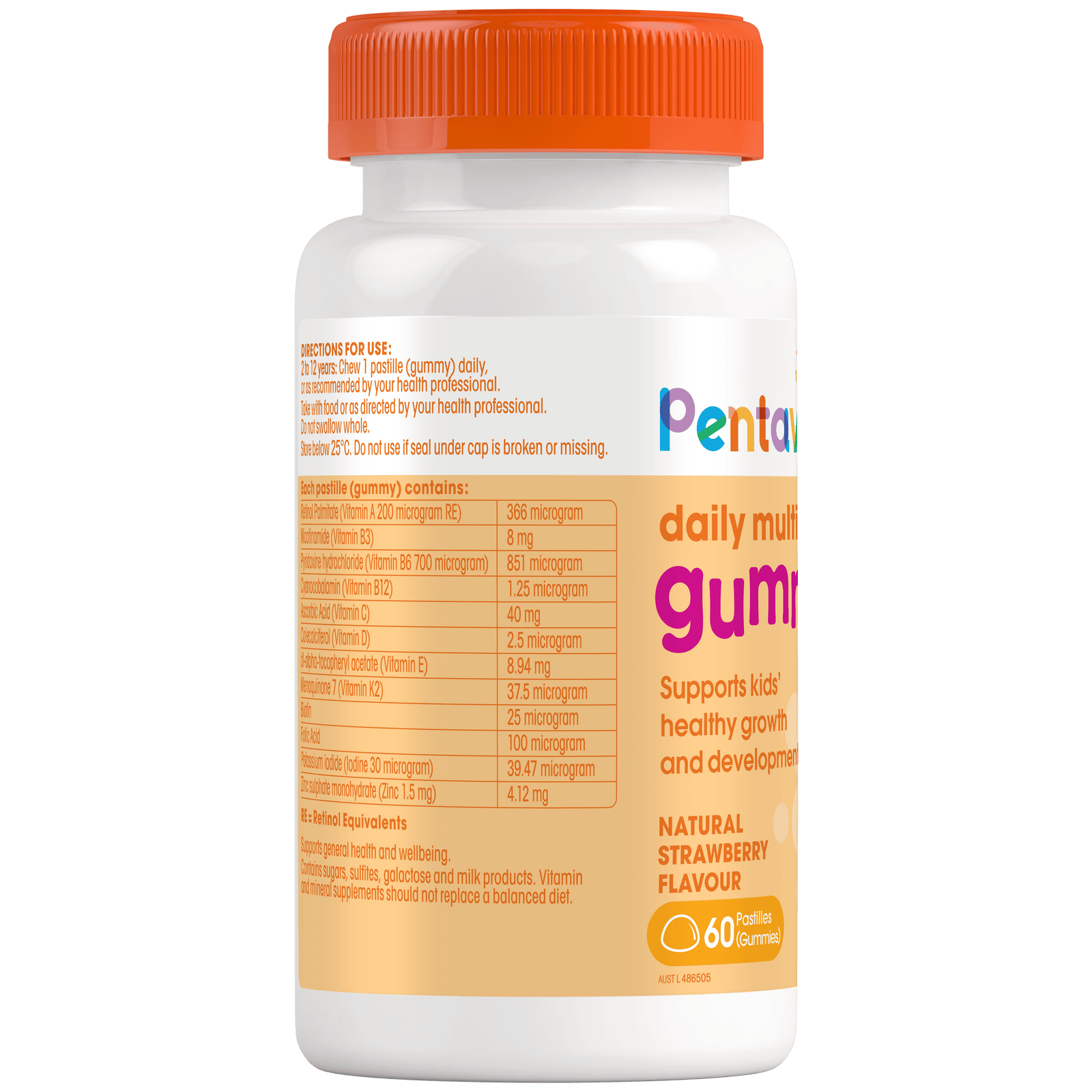 Daily multivitamin gummies