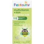 Multivitamin + iron liquid for kids