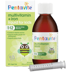 Multivitamin + iron liquid for kids
