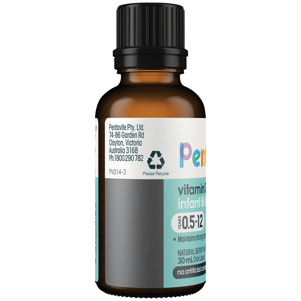Vitamin D3 & K2 infant & kids liquid