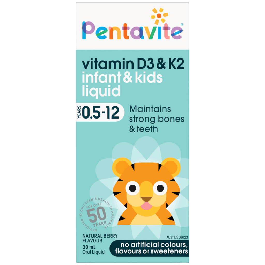 Vitamin D3 & K2 Kids Liquid For Children Pentavite®